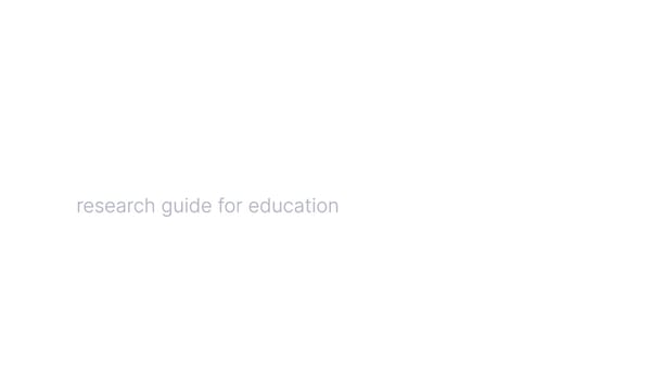 Focusable | Research Guide for Education - Page 1